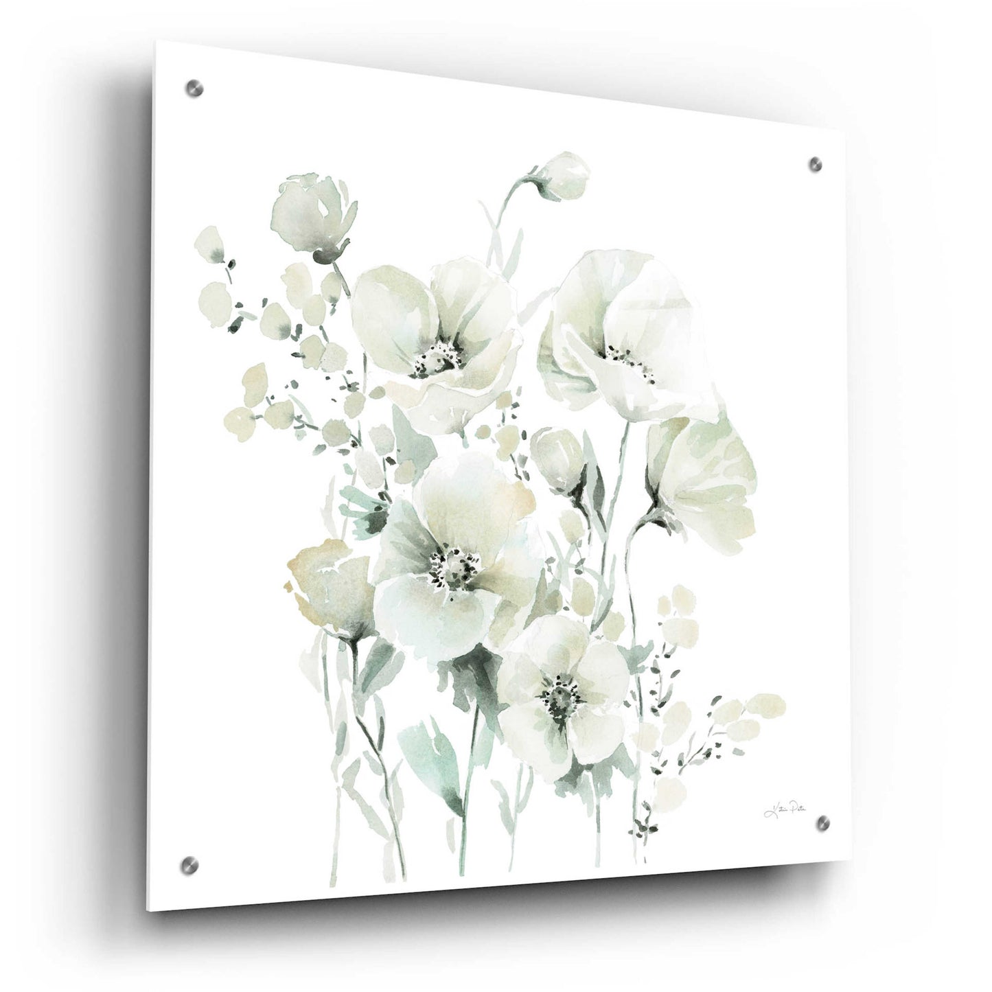 Epic Art 'Secret Garden Bouquet II' by Katrina Pete, Acrylic Glass Wall Art,24x24