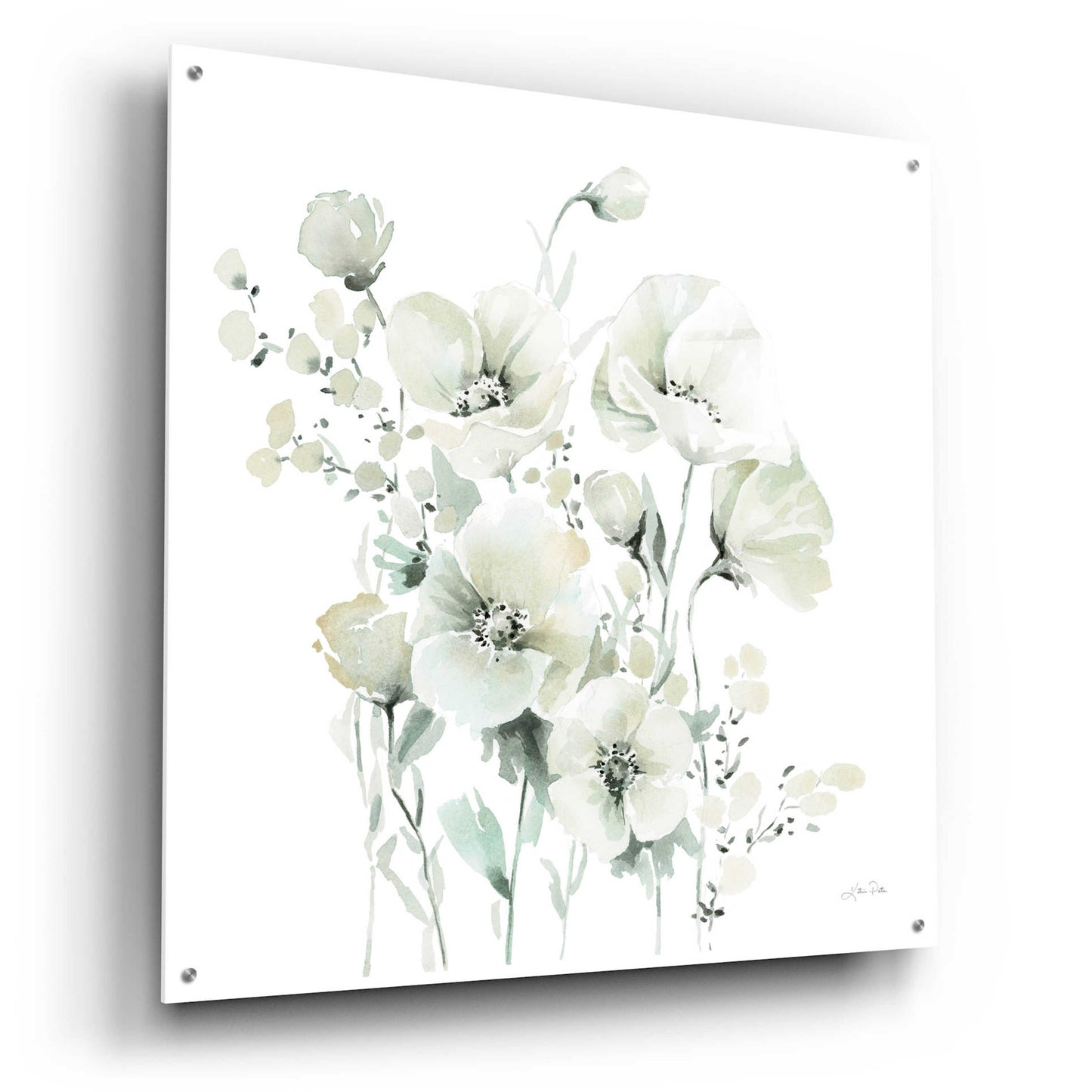 Epic Art 'Secret Garden Bouquet II' by Katrina Pete, Acrylic Glass Wall Art,36x36