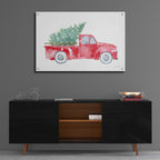 Epic Art 'Christmas Truck' by Katrina Pete, Acrylic Glass Wall Art,36x24