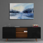 Epic Art 'Winter River' by Katrina Pete, Acrylic Glass Wall Art,36x24