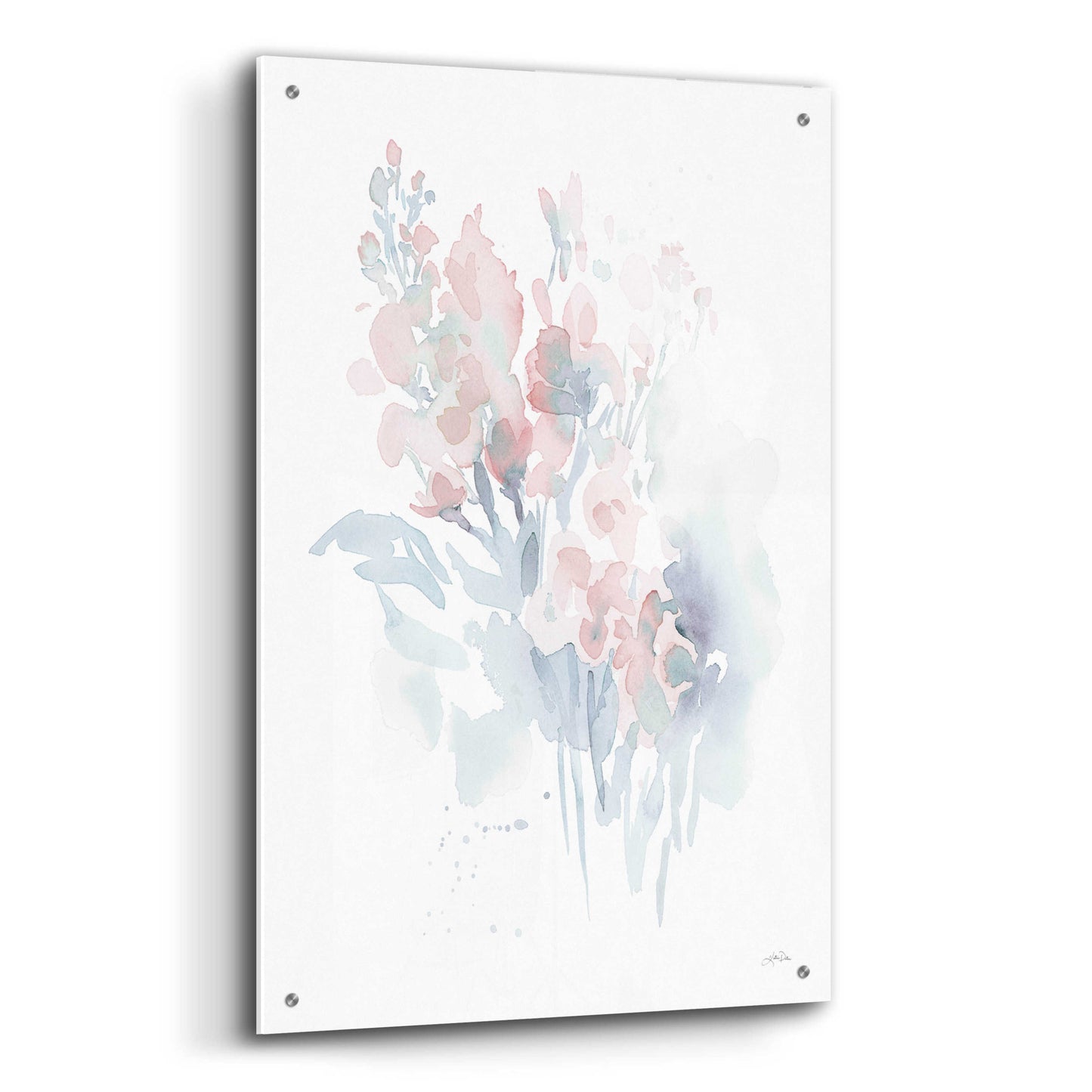 Epic Art 'Fresh Blooms I' by Katrina Pete, Acrylic Glass Wall Art,24x36