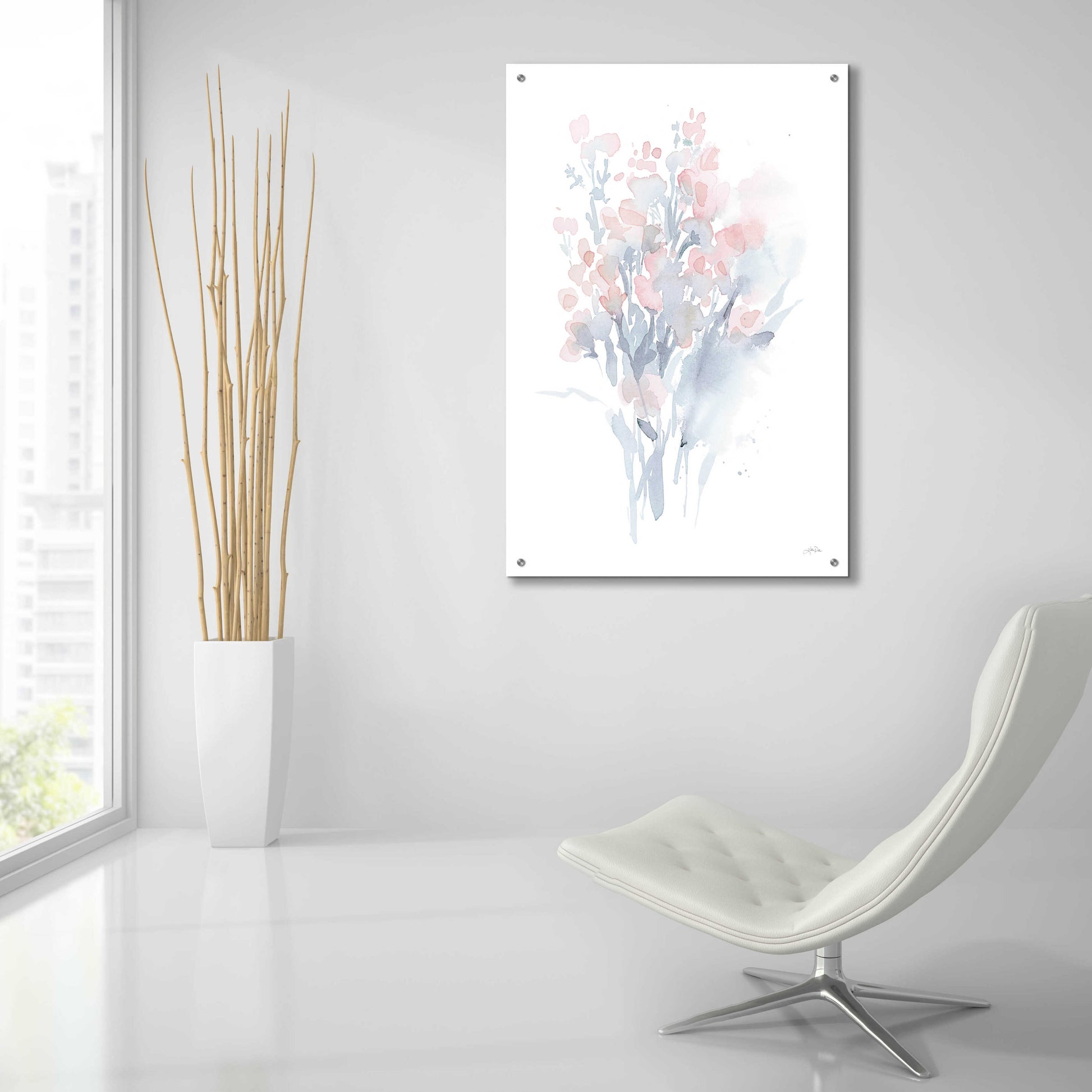 Epic Art 'Fresh Blooms II' by Katrina Pete, Acrylic Glass Wall Art,24x36