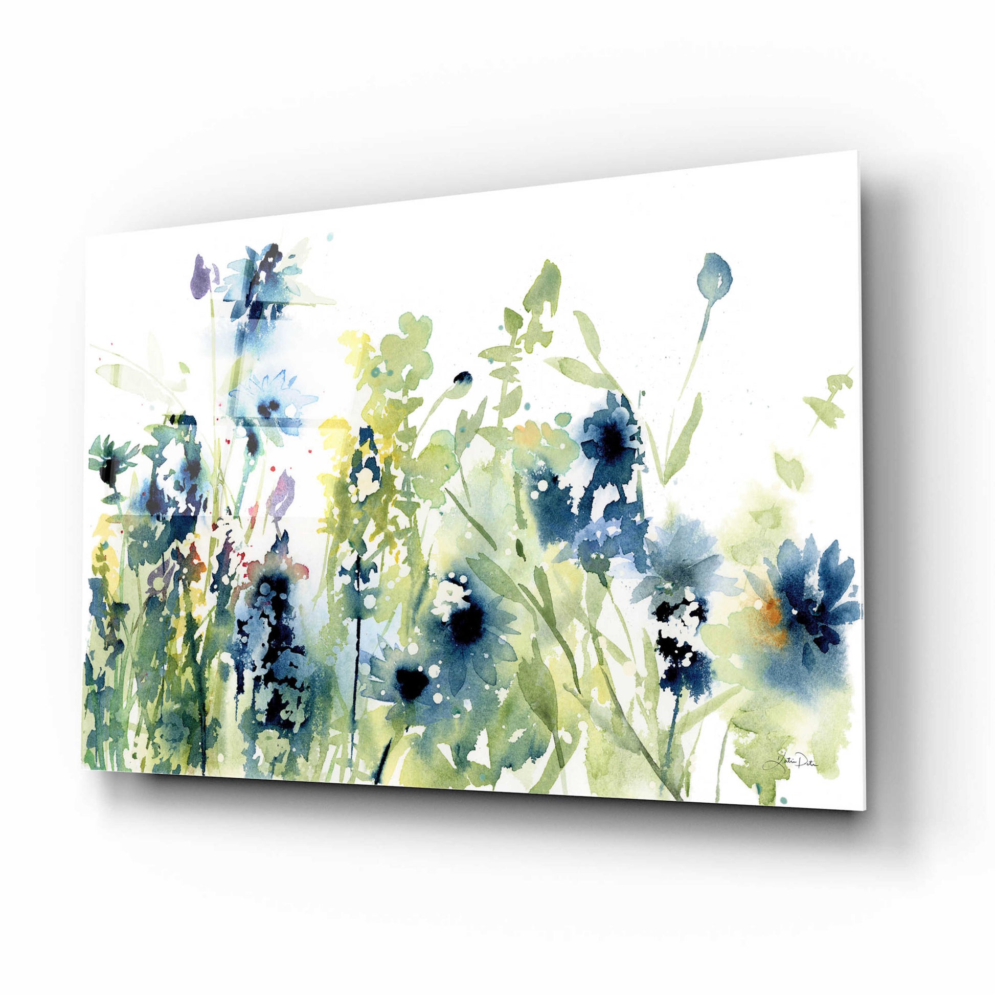 Epic Art 'Wild Meadow Flowers' by Katrina Pete, Acrylic Glass Wall Art,16x12