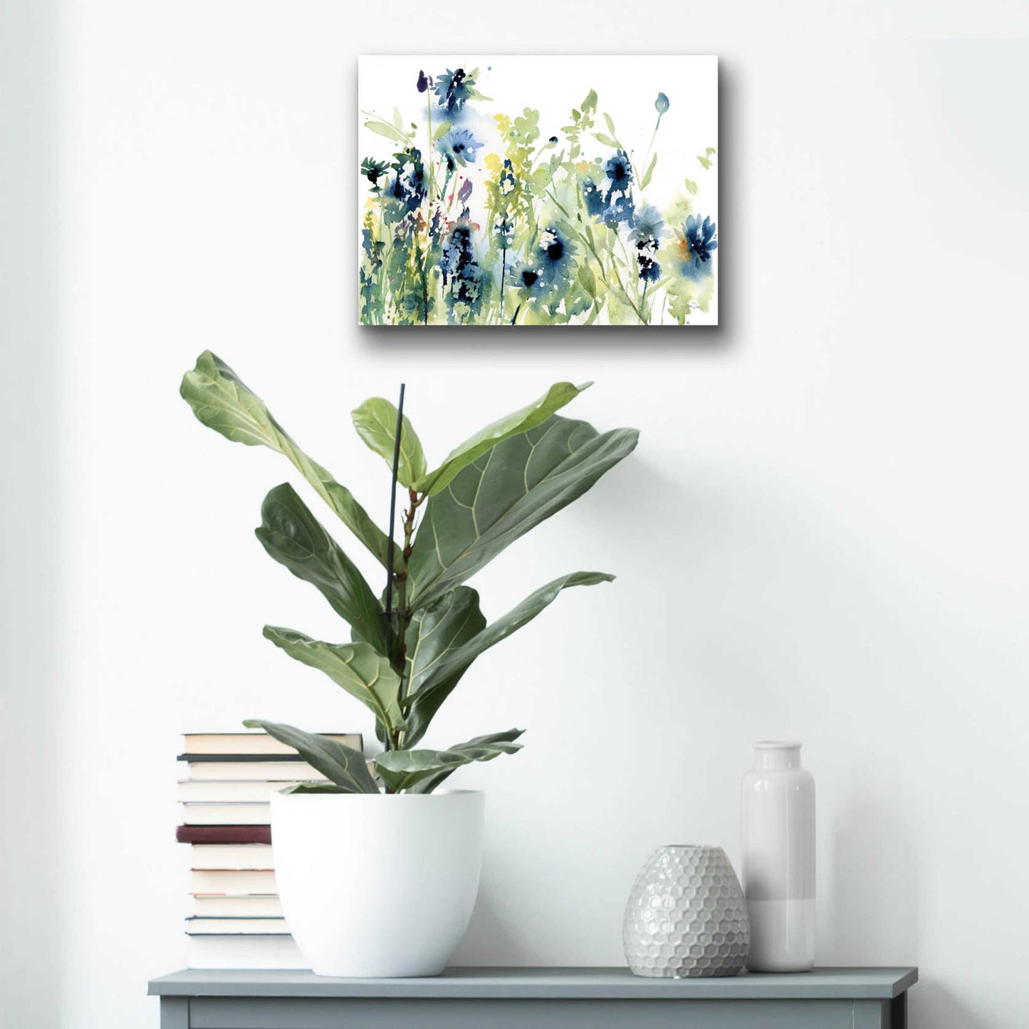 Epic Art 'Wild Meadow Flowers' by Katrina Pete, Acrylic Glass Wall Art,16x12