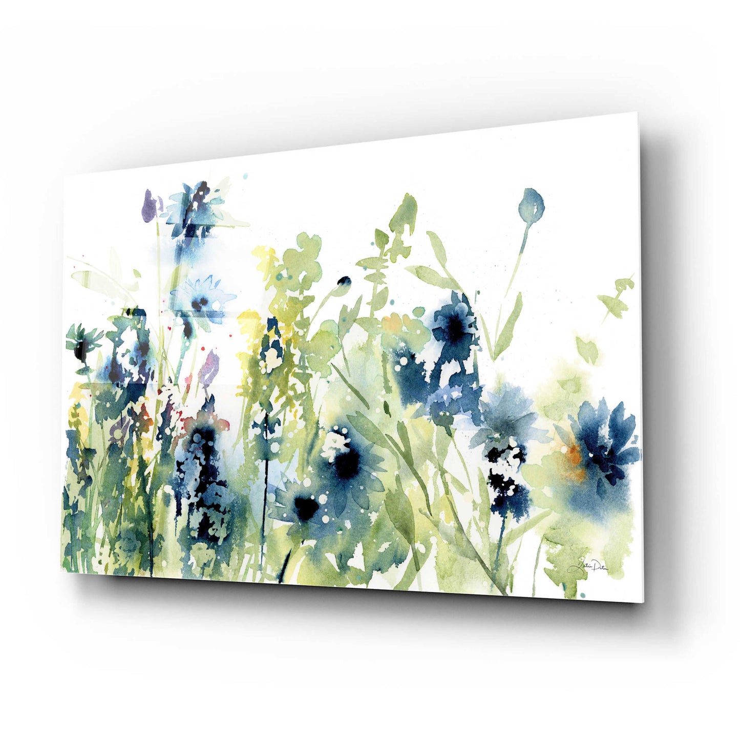 Epic Art 'Wild Meadow Flowers' by Katrina Pete, Acrylic Glass Wall Art,24x16