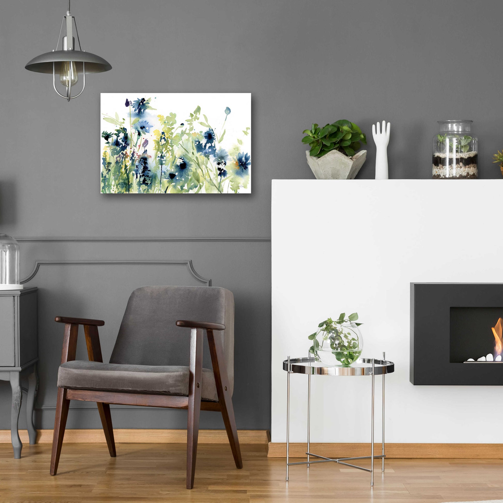 Epic Art 'Wild Meadow Flowers' by Katrina Pete, Acrylic Glass Wall Art,24x16