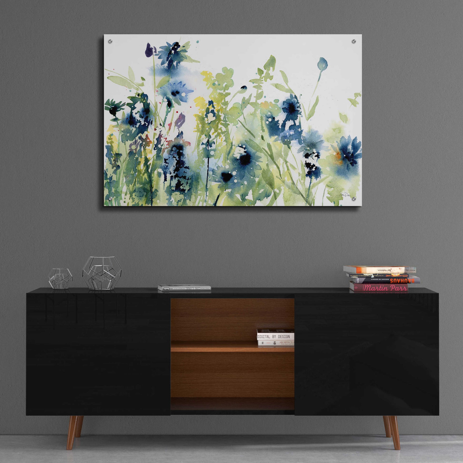 Epic Art 'Wild Meadow Flowers' by Katrina Pete, Acrylic Glass Wall Art,36x24