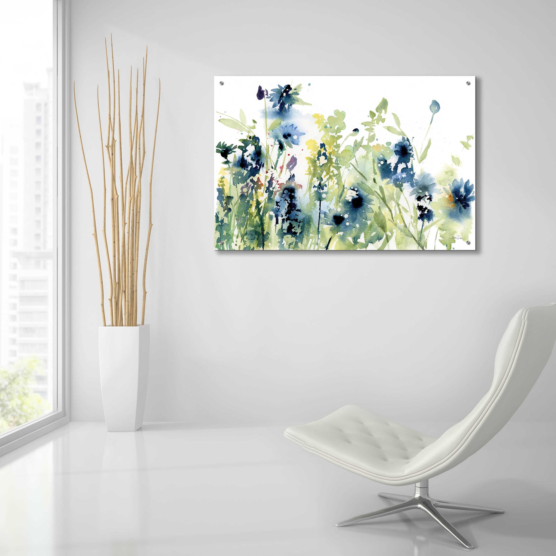 Epic Art 'Wild Meadow Flowers' by Katrina Pete, Acrylic Glass Wall Art,36x24