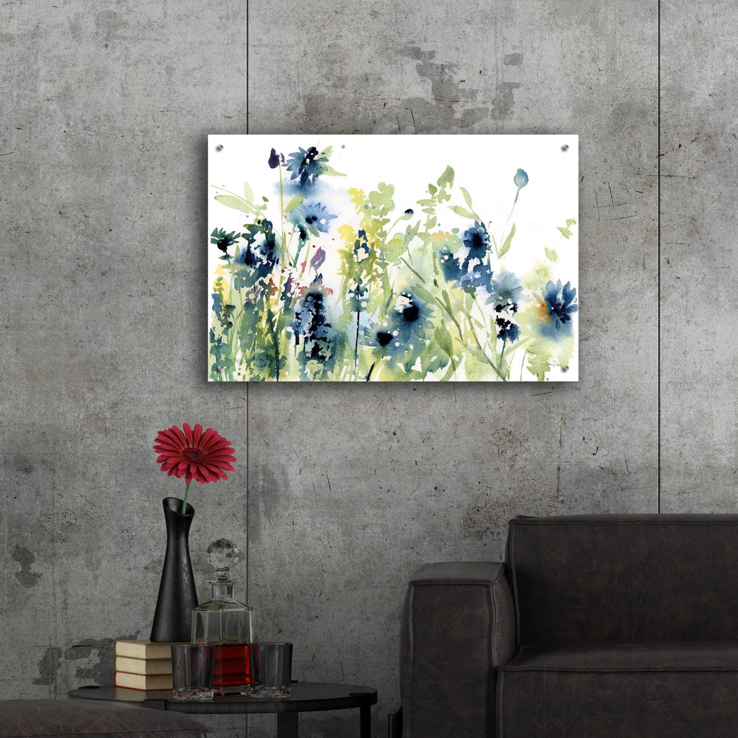 Epic Art 'Wild Meadow Flowers' by Katrina Pete, Acrylic Glass Wall Art,36x24