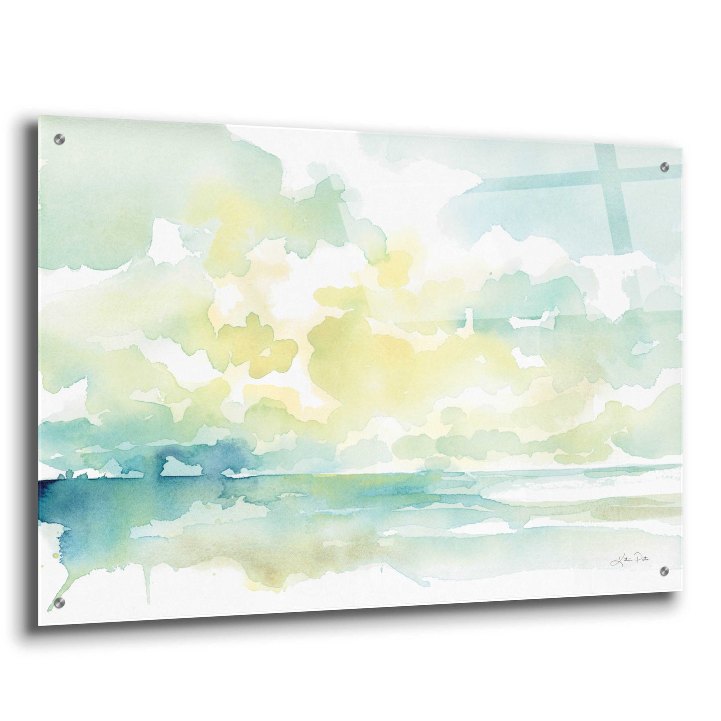 Epic Art 'Ocean Dreaming' by Katrina Pete, Acrylic Glass Wall Art,36x24