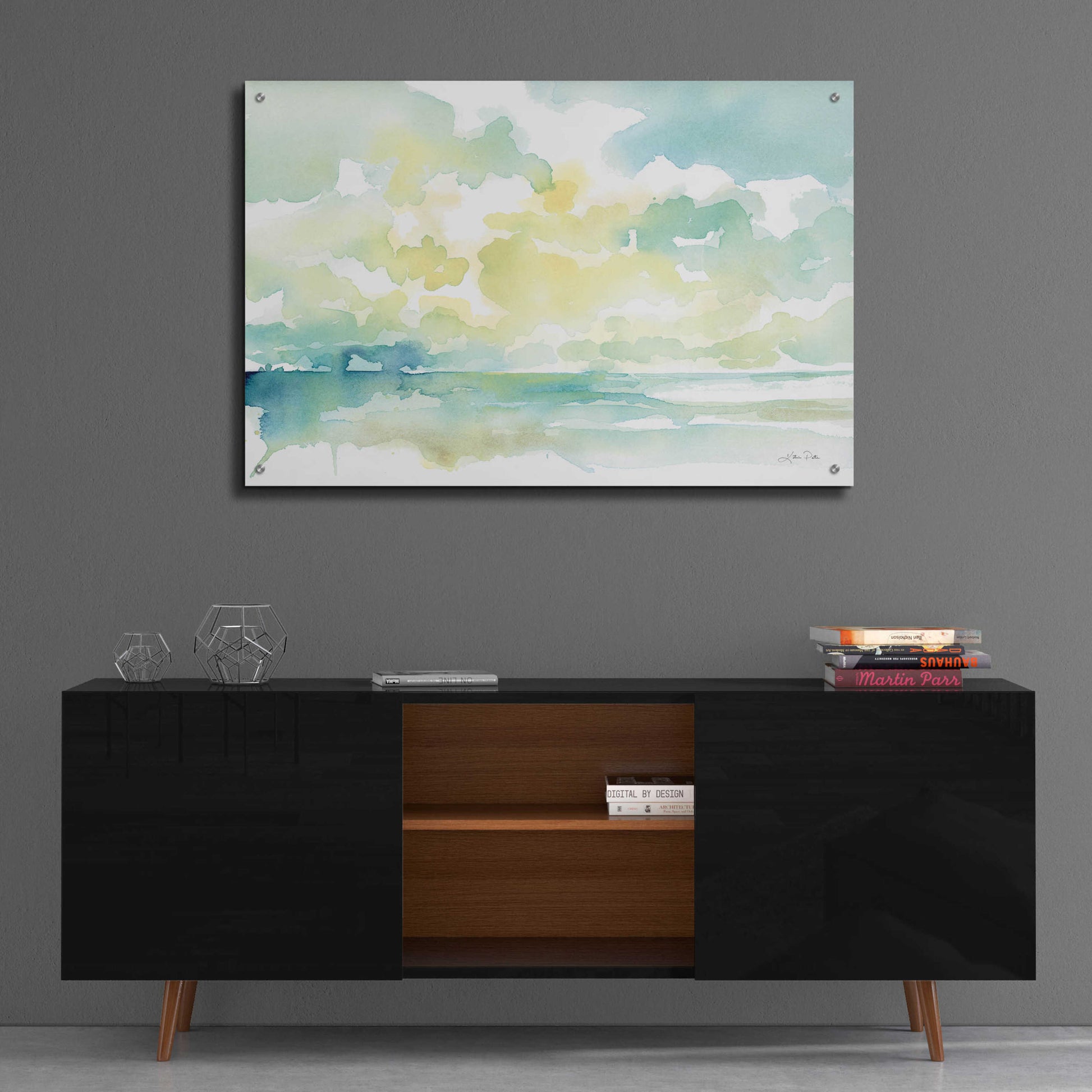 Epic Art 'Ocean Dreaming' by Katrina Pete, Acrylic Glass Wall Art,36x24