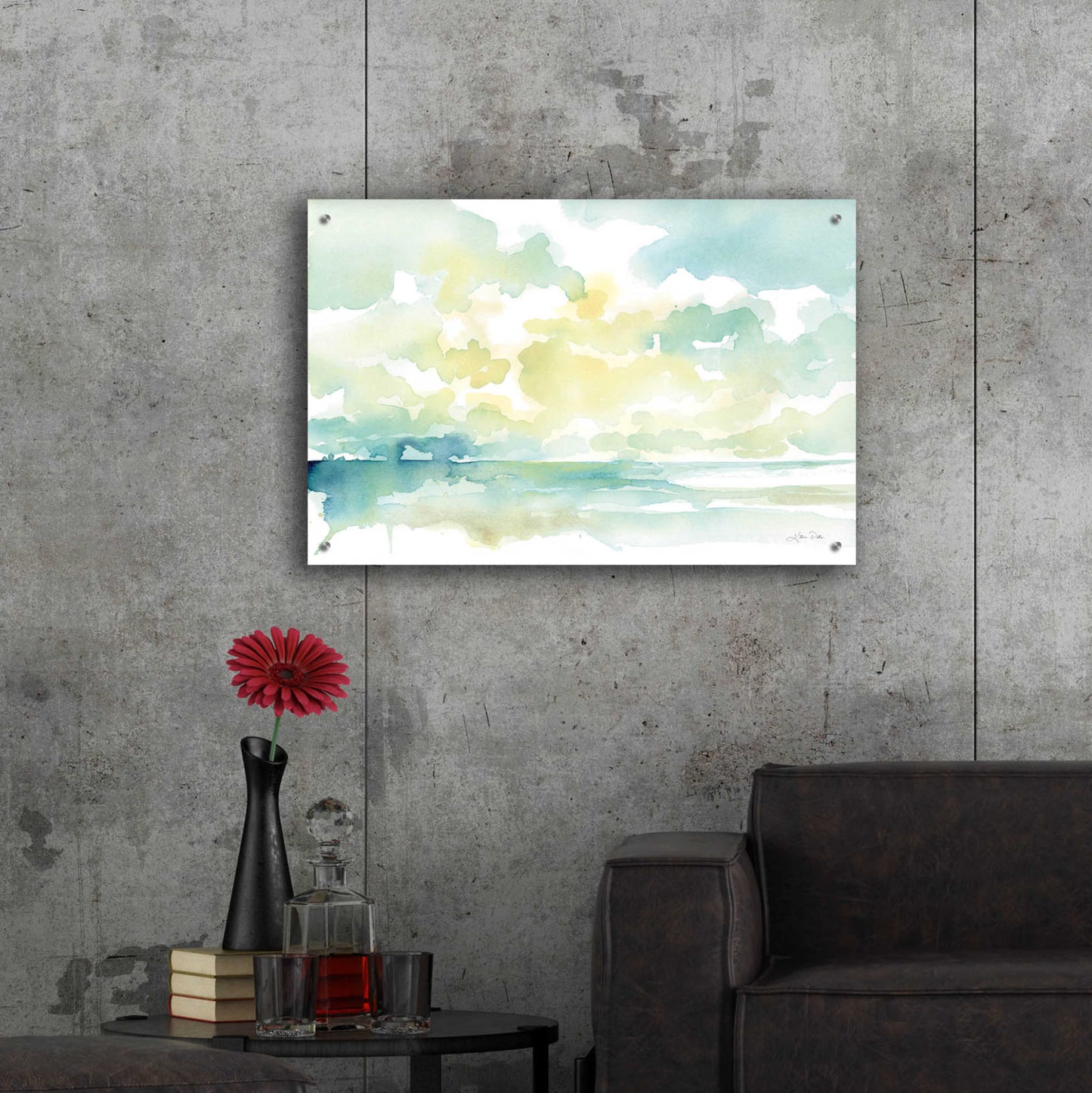 Epic Art 'Ocean Dreaming' by Katrina Pete, Acrylic Glass Wall Art,36x24