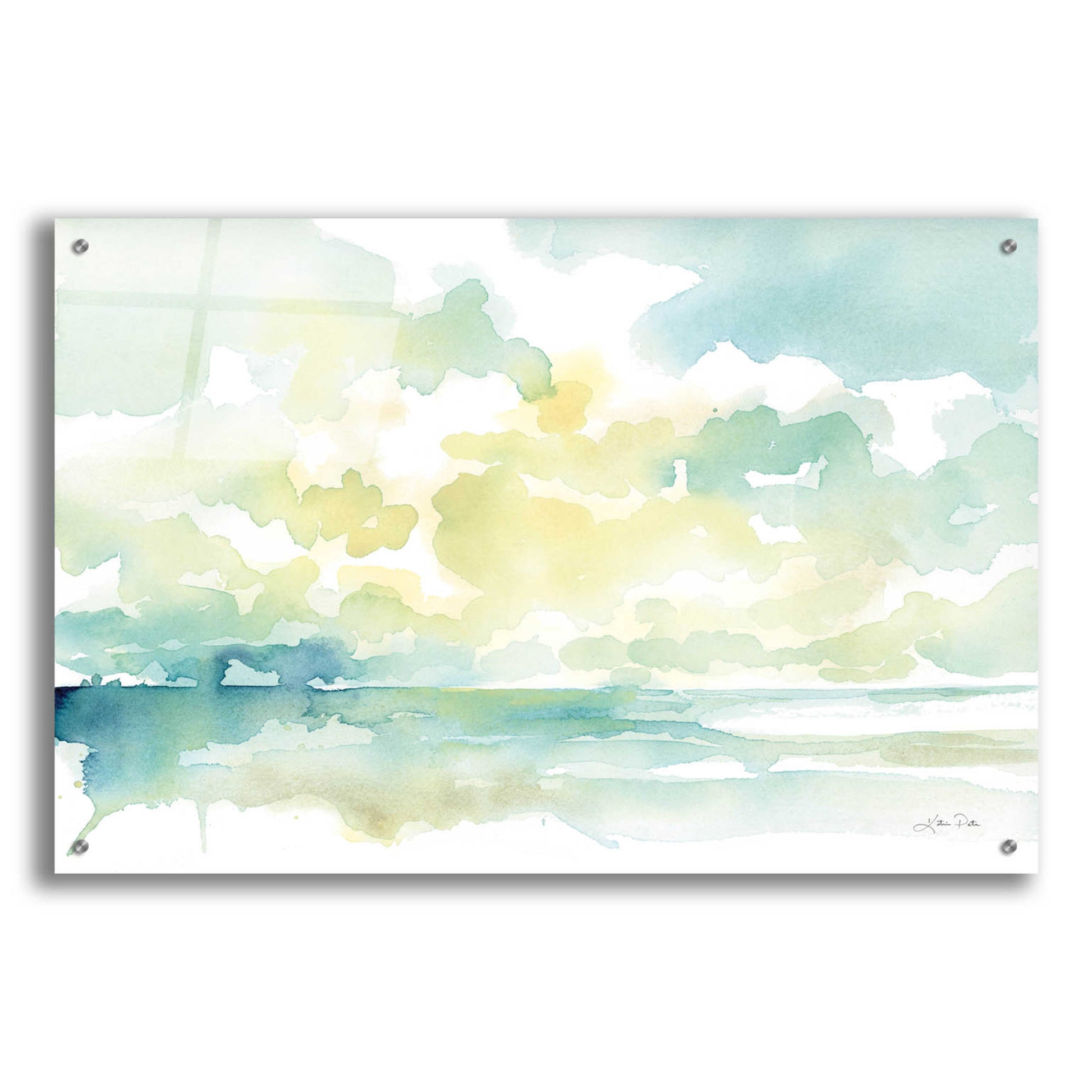 Epic Art 'Ocean Dreaming' by Katrina Pete, Acrylic Glass Wall Art,36x24