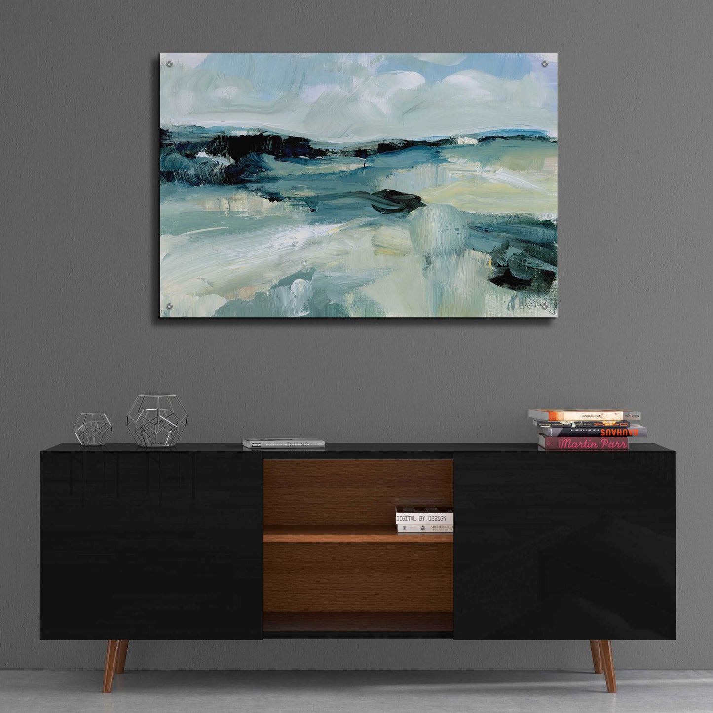 Epic Art 'Windswept Landscape' by Katrina Pete, Acrylic Glass Wall Art,36x24