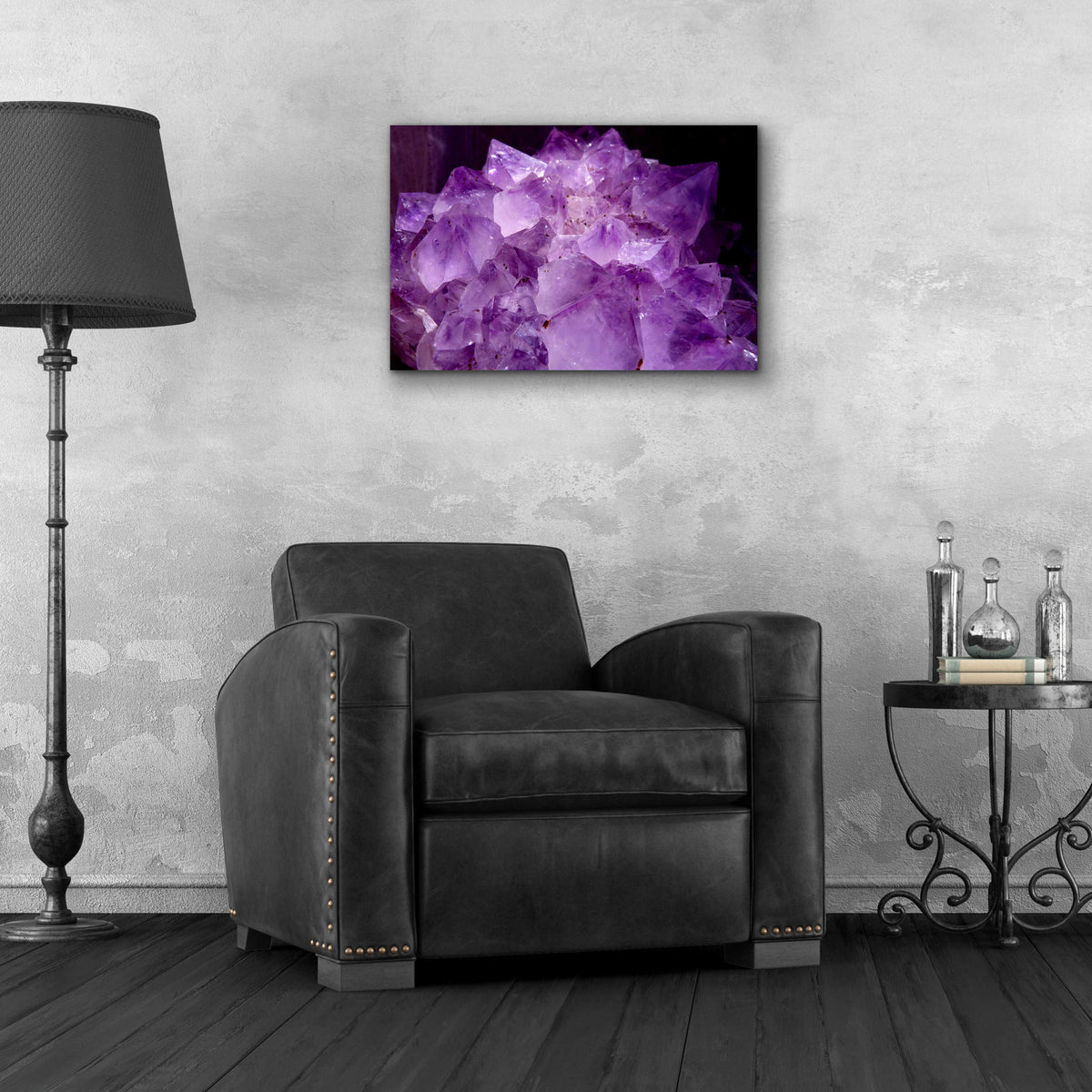 Epic Art 'Sunrise Gemstone' by Unknown Artist, Acrylic Glass Wall Art,24x16