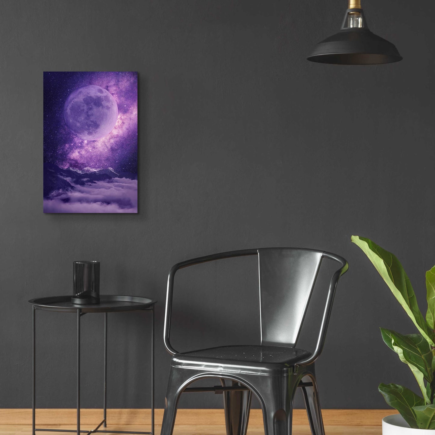 Epic Art 'Sublime Moonlight ' by Unknown Artist, Acrylic Glass Wall Art,16x24