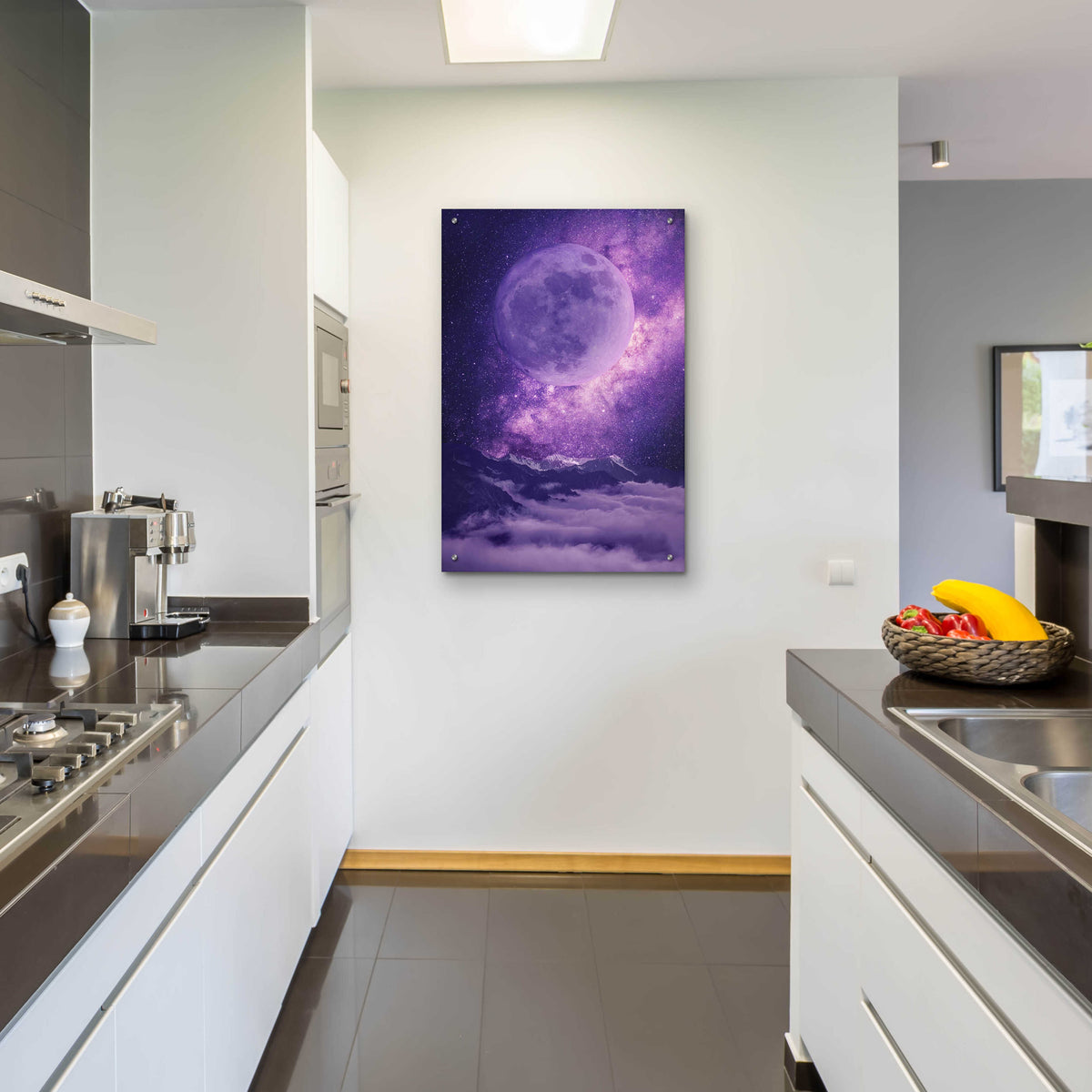 Epic Art 'Sublime Moonlight ' by Unknown Artist, Acrylic Glass Wall Art,24x36