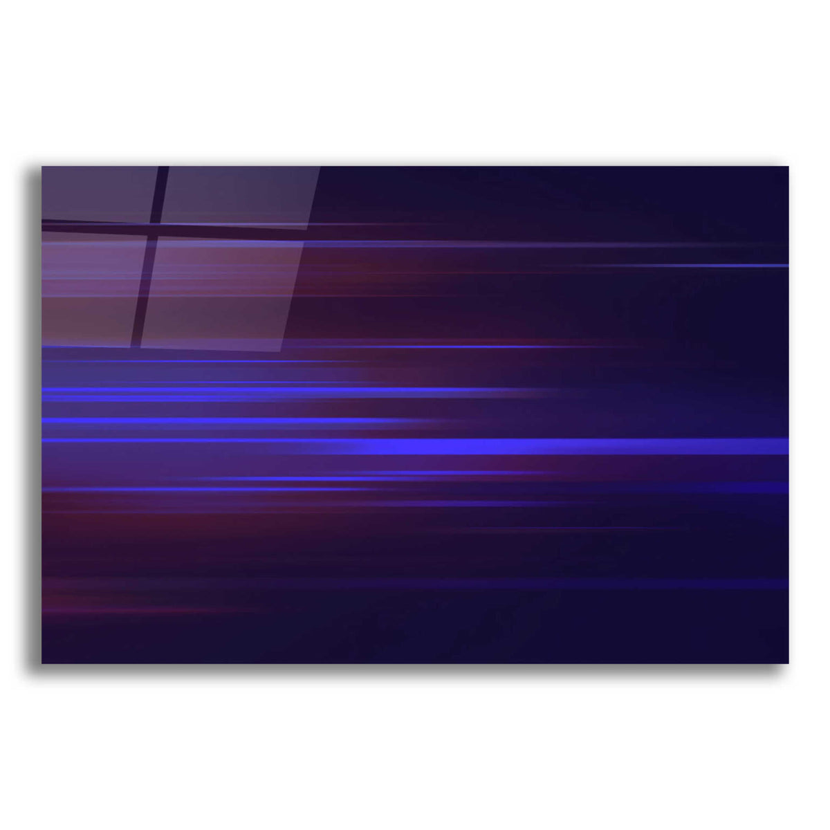 Epic Art 'Purple Magnetism' by Unknown Artist, Acrylic Glass Wall Art