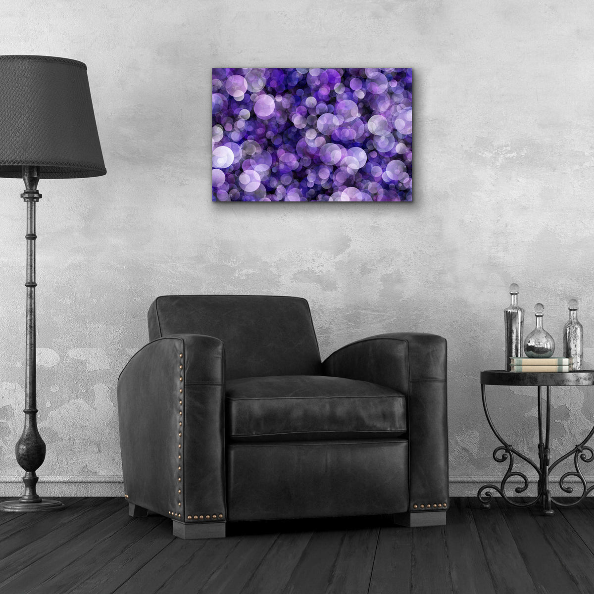 Epic Art 'Mauve Thoguthsh' by Unknown Artist, Acrylic Glass Wall Art,24x16
