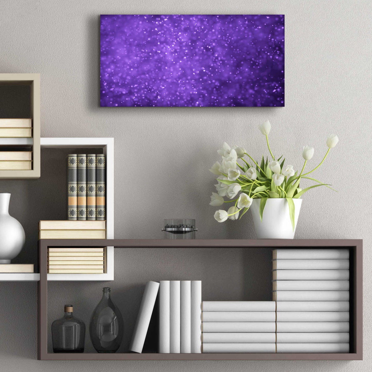 Epic Art 'Grape Soda' by Unknown Artist, Acrylic Glass Wall Art,24x12