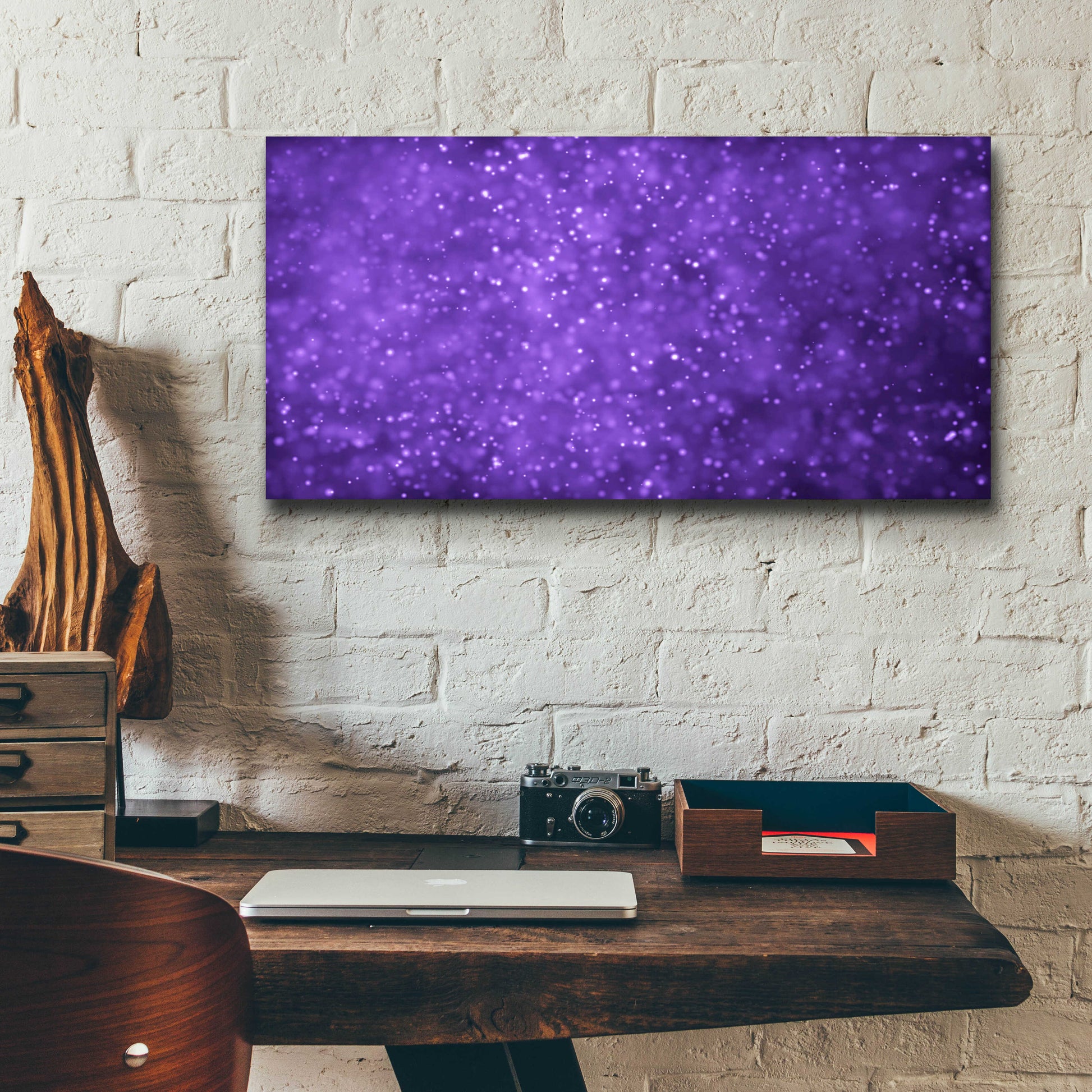 Epic Art 'Grape Soda' by Unknown Artist, Acrylic Glass Wall Art,24x12