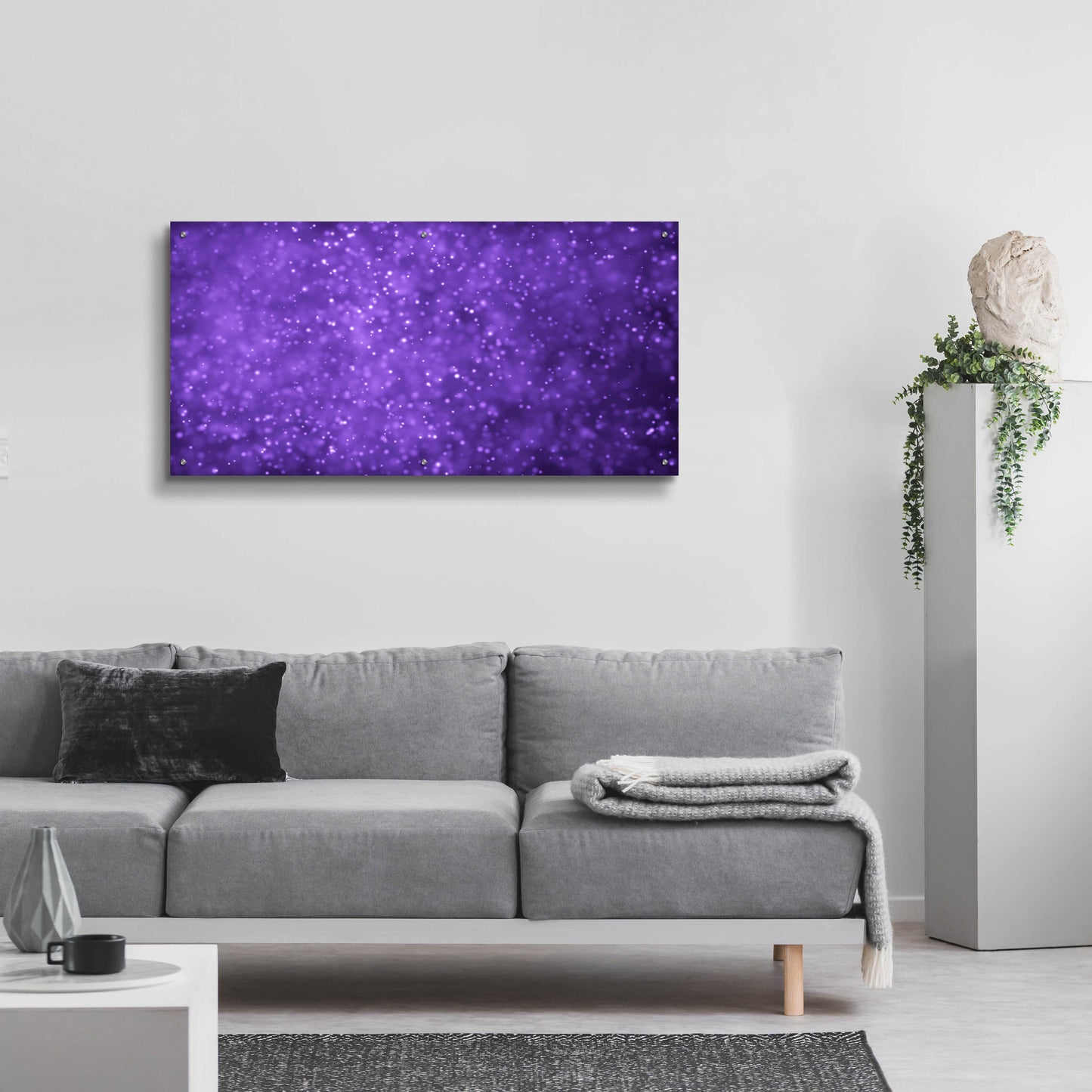 Epic Art 'Grape Soda' by Unknown Artist, Acrylic Glass Wall Art,48x24