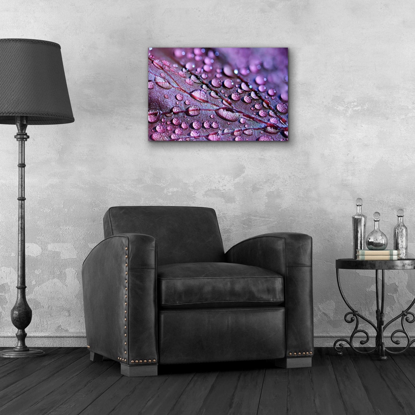 Epic Art 'Dewdrops' by Unknown Artist, Acrylic Glass Wall Art,24x16