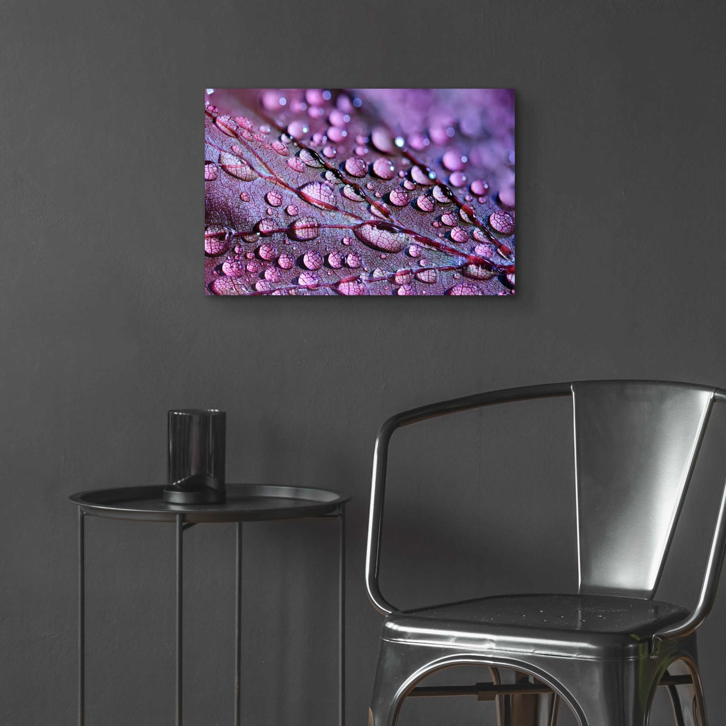 Epic Art 'Dewdrops' by Unknown Artist, Acrylic Glass Wall Art,24x16