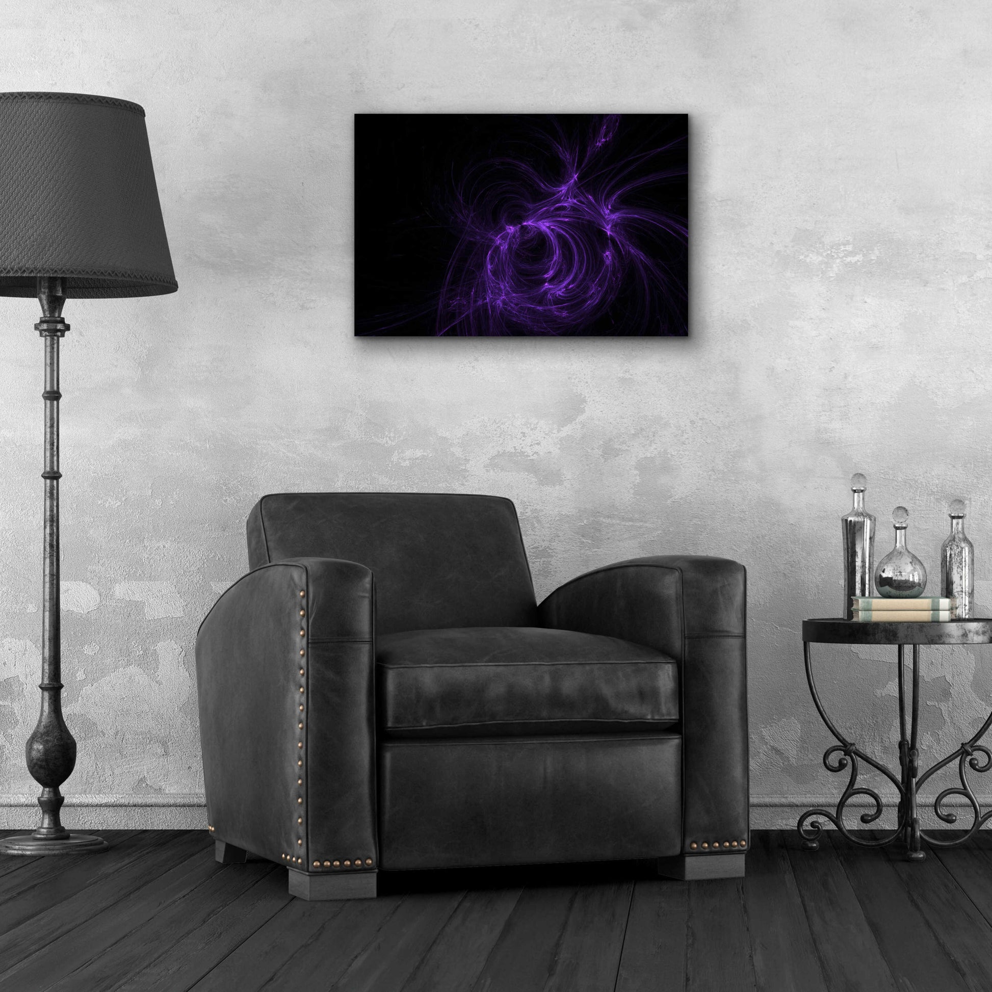 Epic Art 'Deep Fractals' by Unknown Artist, Acrylic Glass Wall Art,24x16