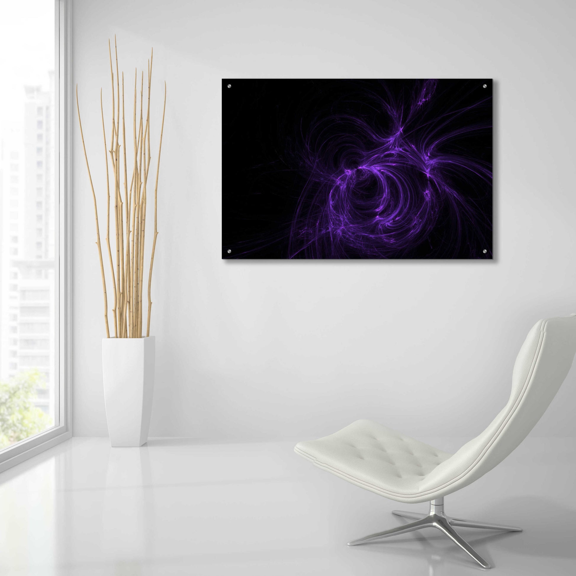 Epic Art 'Deep Fractals' by Unknown Artist, Acrylic Glass Wall Art,36x24