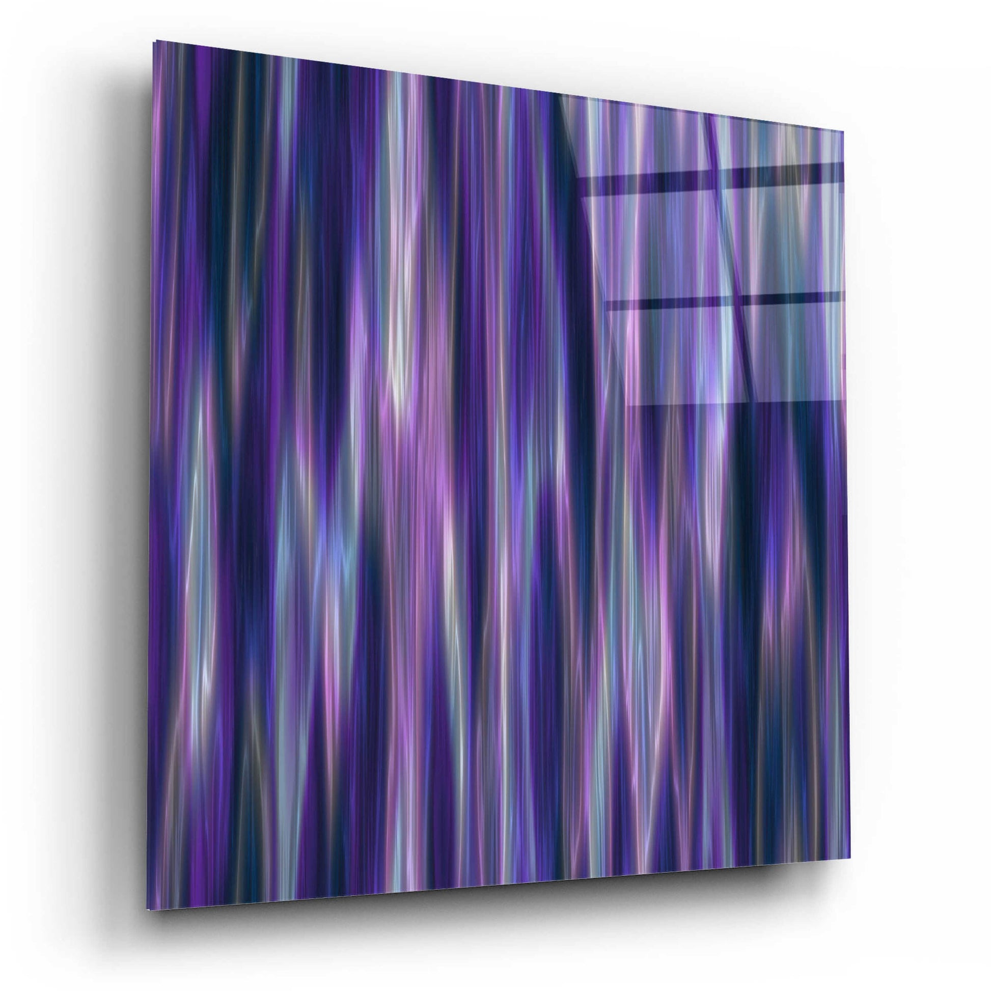 Epic Art 'Cyber Northern Lights' by Unknown Artist, Acrylic Glass Wall Art,12x12