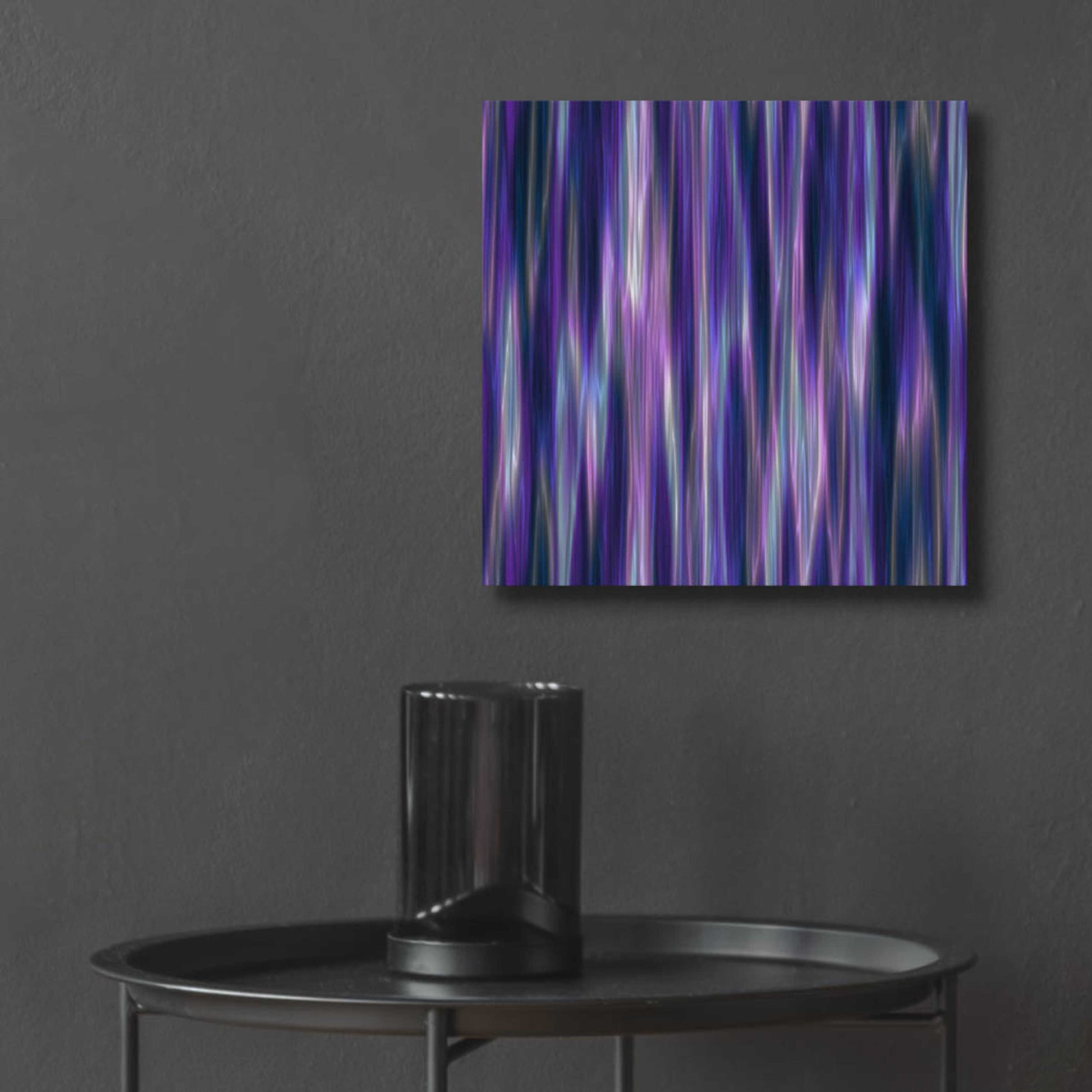 Epic Art 'Cyber Northern Lights' by Unknown Artist, Acrylic Glass Wall Art,12x12