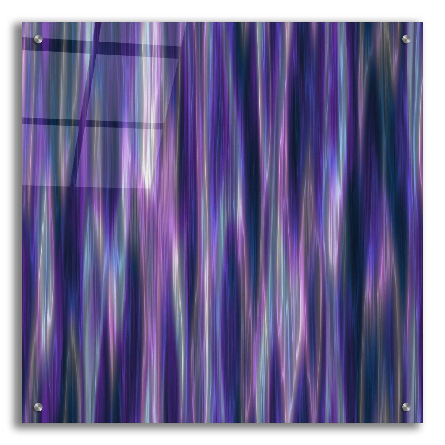 Epic Art 'Cyber Northern Lights' by Unknown Artist, Acrylic Glass Wall Art,24x24