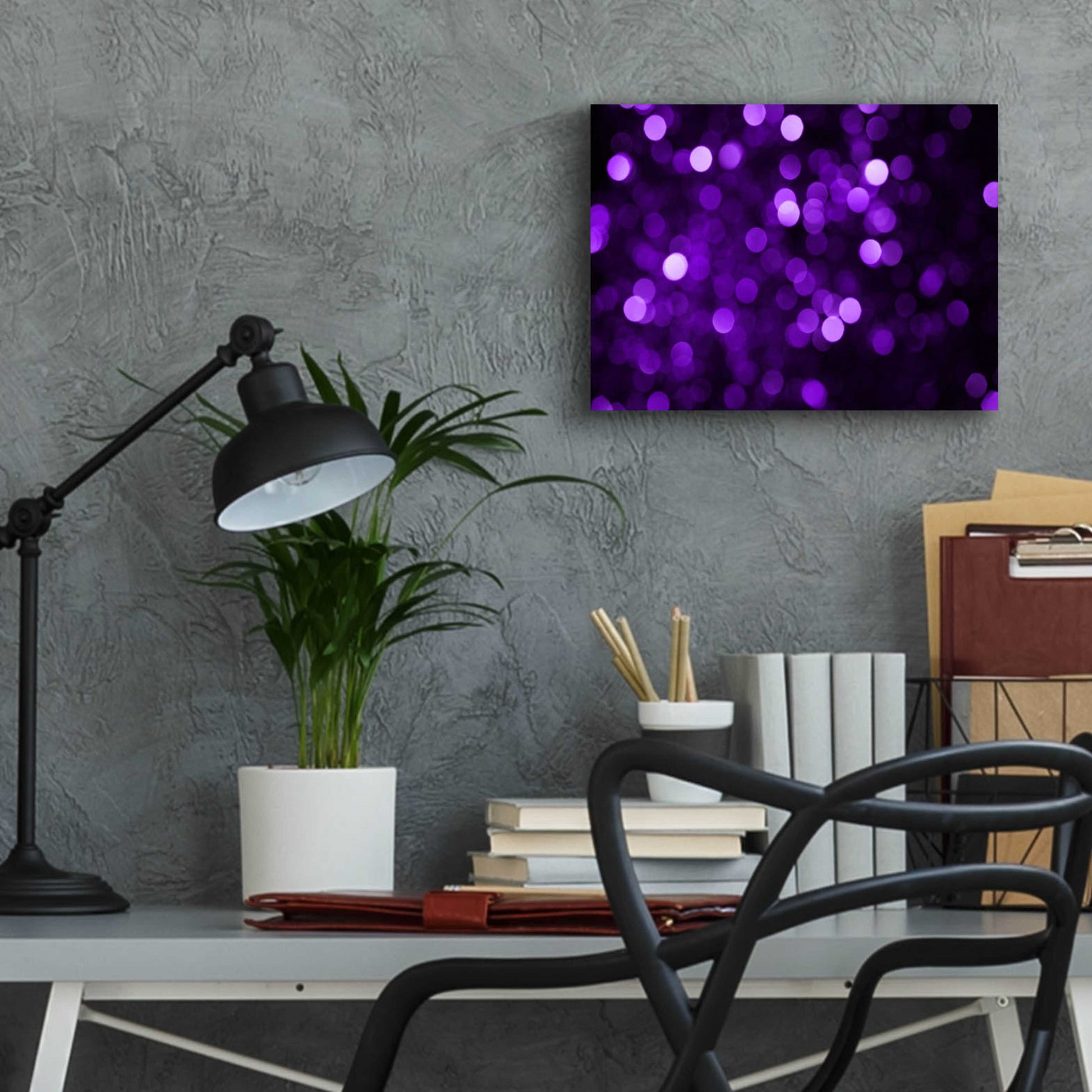 Epic Art 'Cyber Grapesh' by Unknown Artist, Acrylic Glass Wall Art,16x12