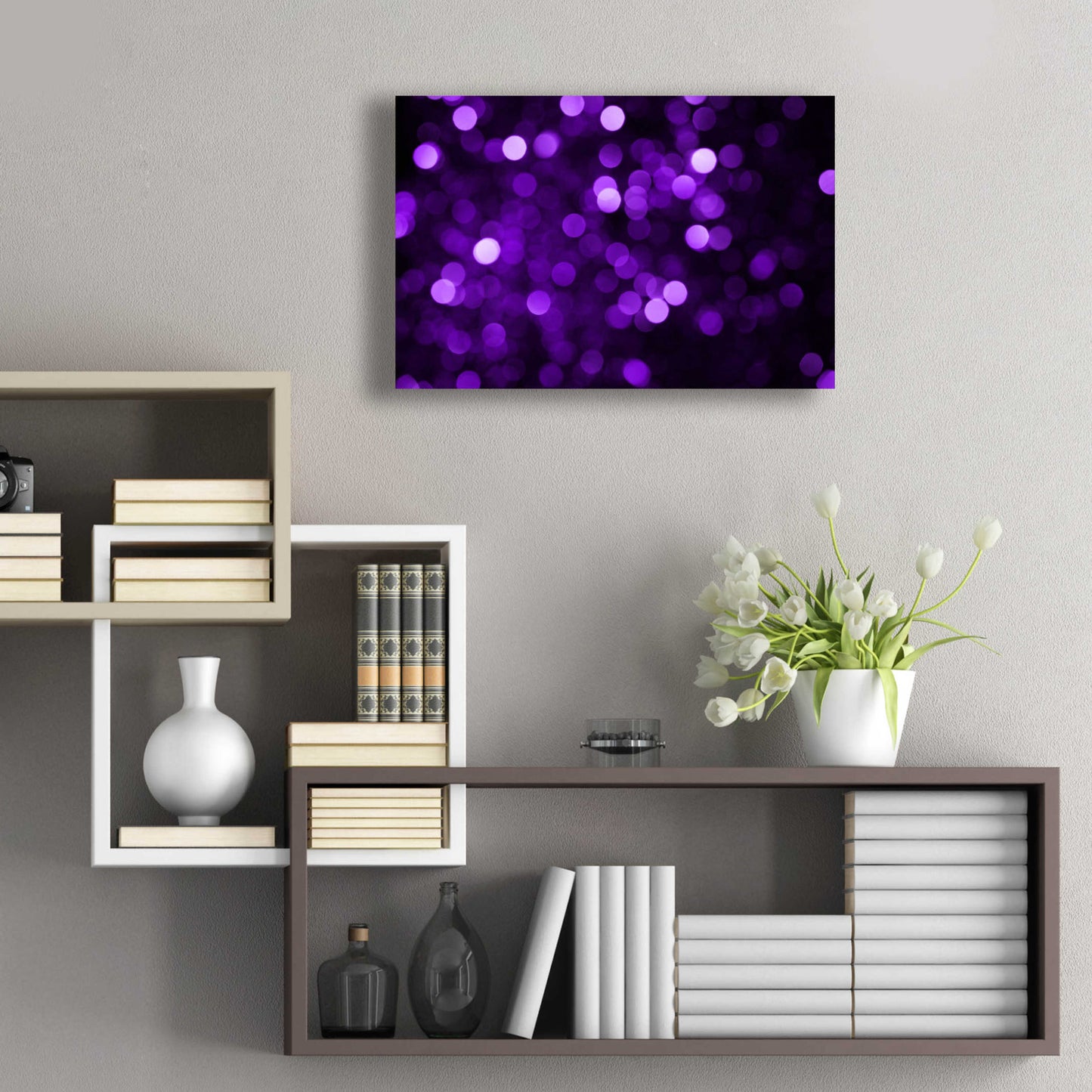 Epic Art 'Cyber Grapesh' by Unknown Artist, Acrylic Glass Wall Art,24x16