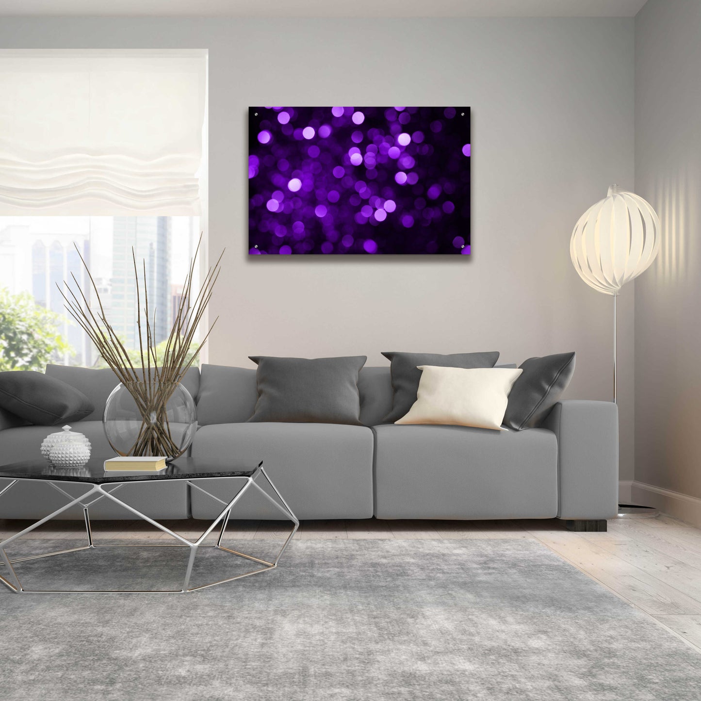 Epic Art 'Cyber Grapesh' by Unknown Artist, Acrylic Glass Wall Art,36x24