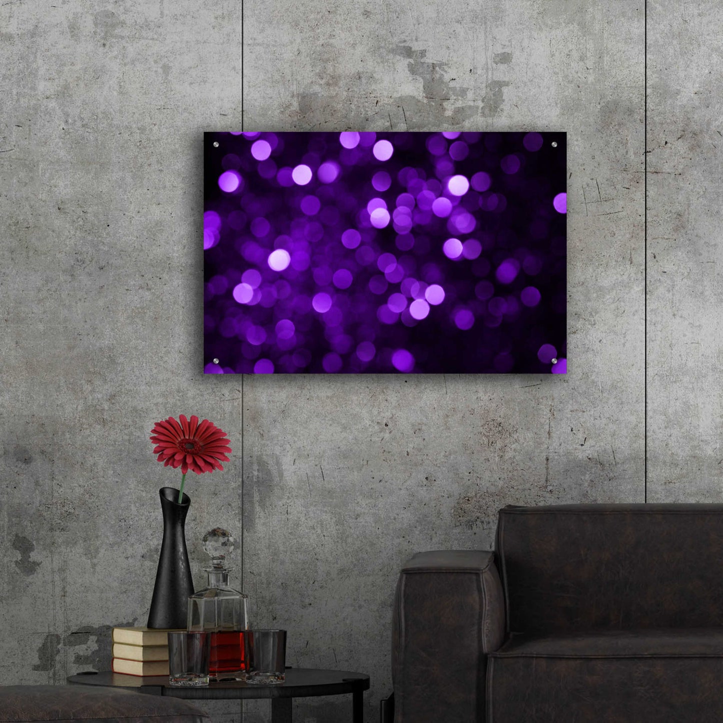 Epic Art 'Cyber Grapesh' by Unknown Artist, Acrylic Glass Wall Art,36x24