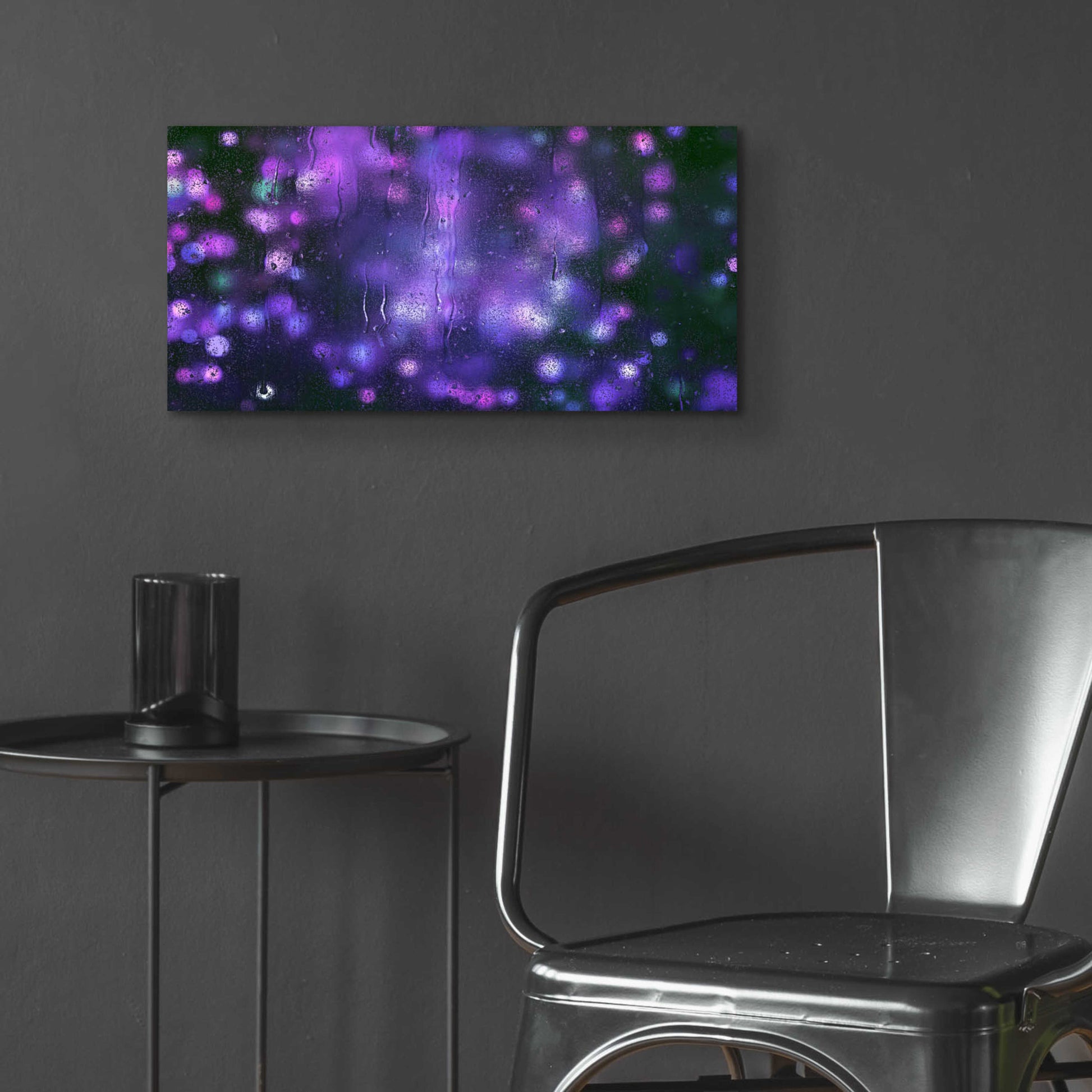 Epic Art 'Cyber Grapes II' by Unknown Artist, Acrylic Glass Wall Art,24x12