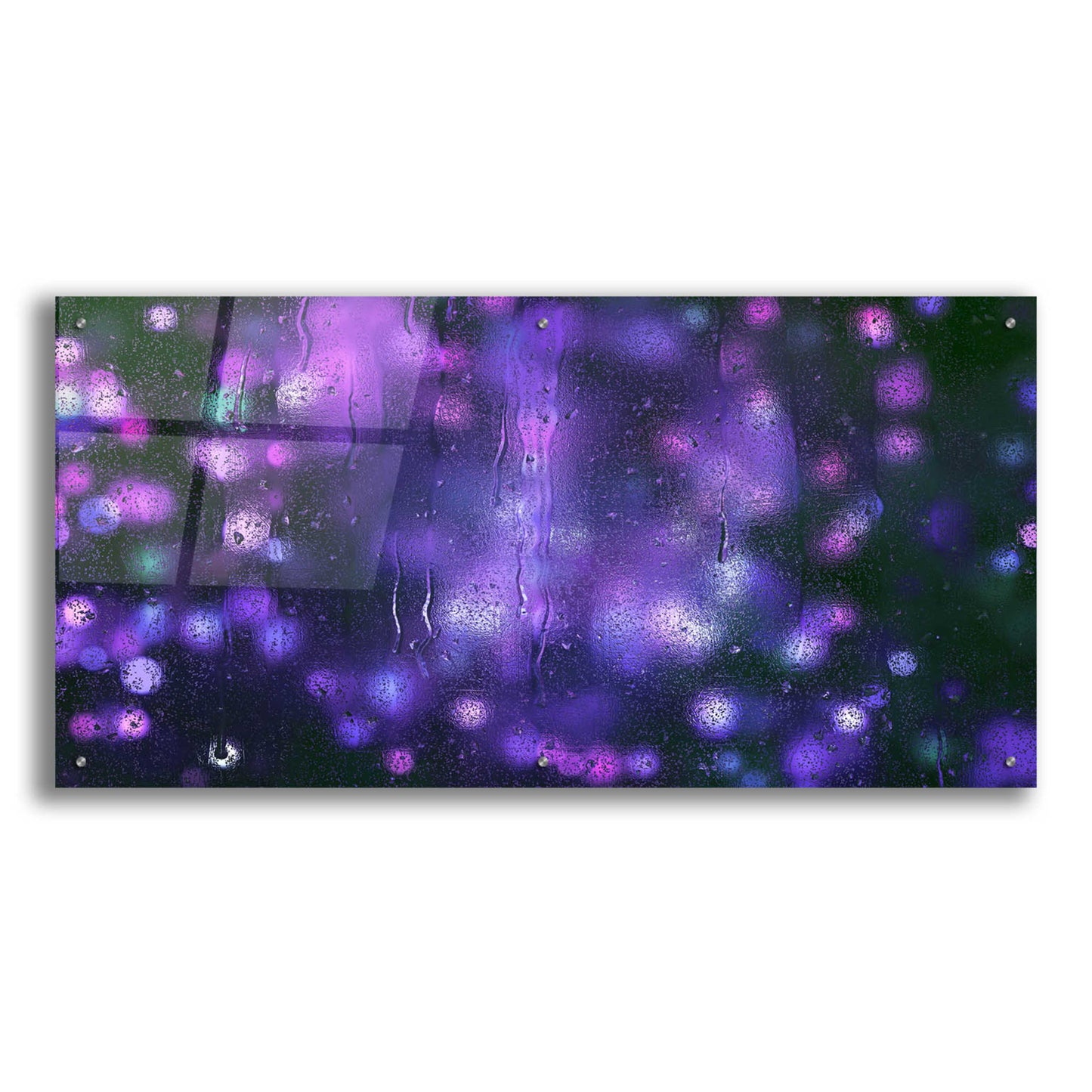 Epic Art 'Cyber Grapes II' by Unknown Artist, Acrylic Glass Wall Art,48x24