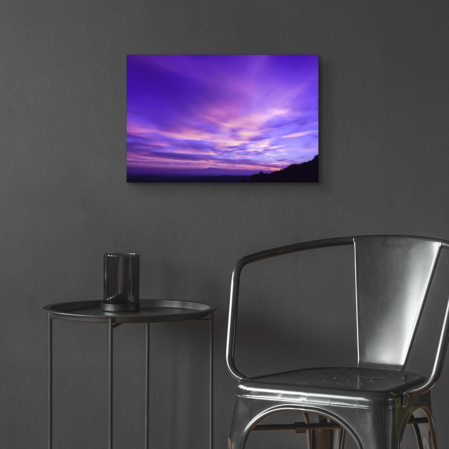 Epic Art 'Cotton Candy Sunrise' by Unknown Artist, Acrylic Glass Wall Art,24x16