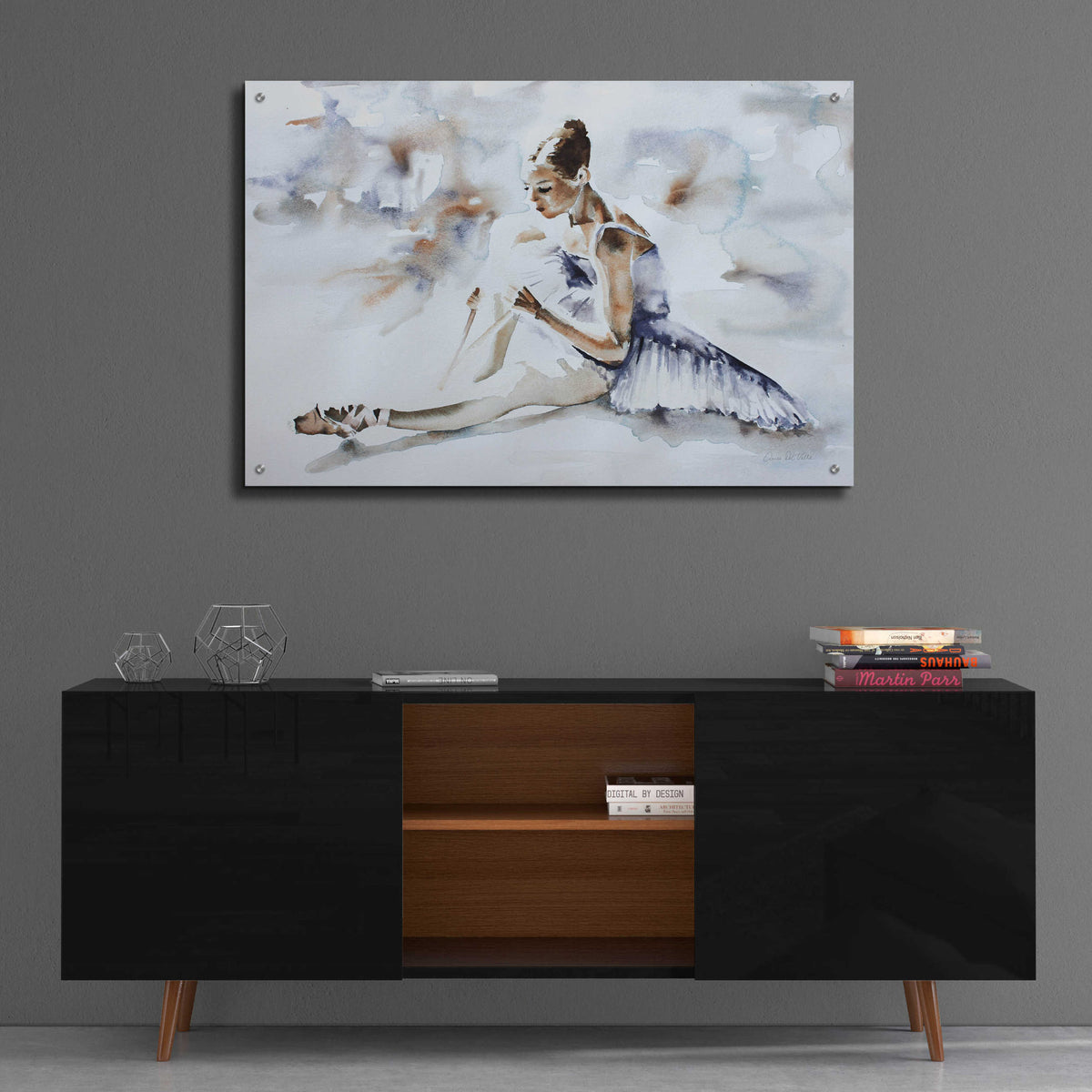 Epic Art 'Dress Rehearsal' by Aimee Del Valle, Acrylic Glass Wall Art,36x24