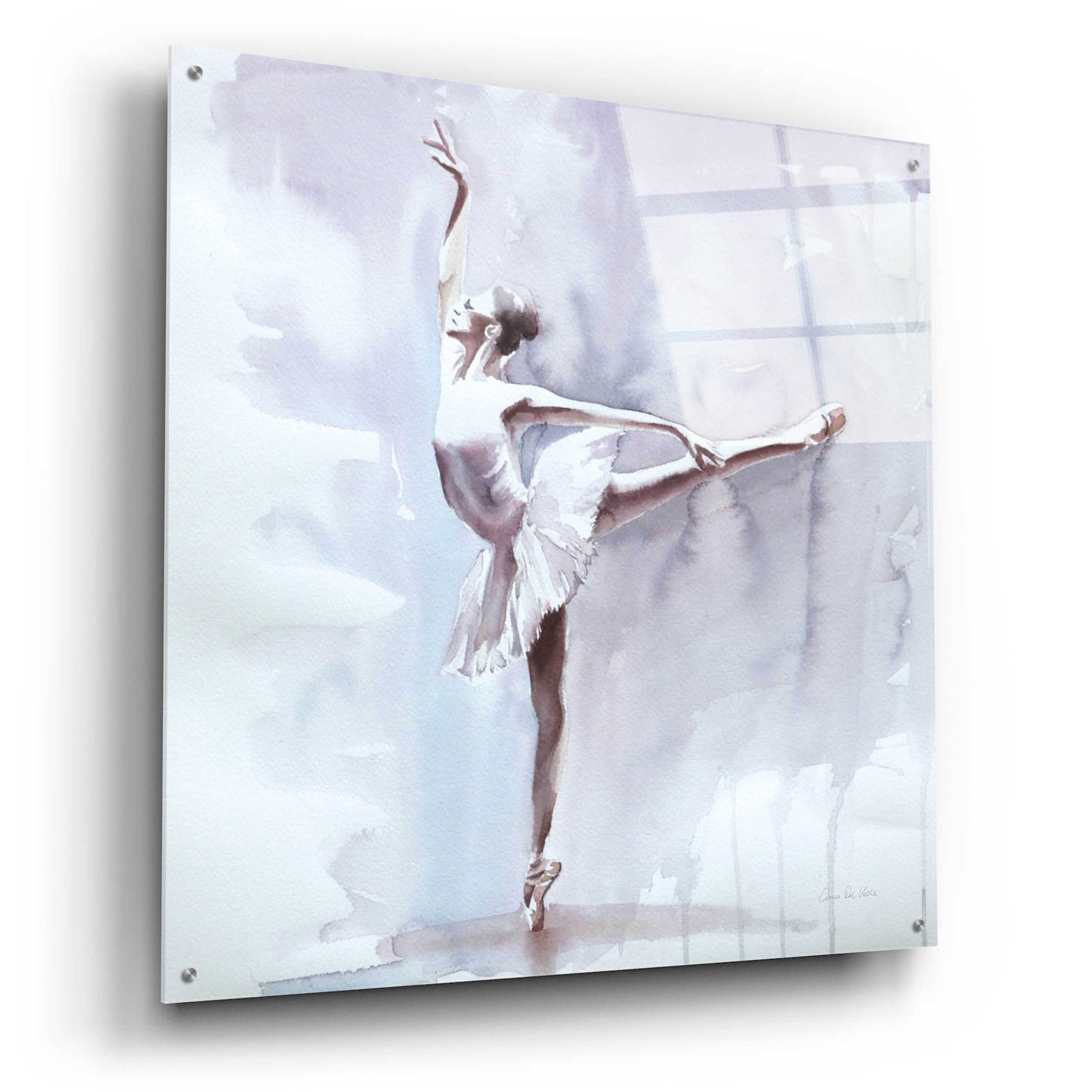 Epic Art 'Dusky Arabesque' by Aimee Del Valle, Acrylic Glass Wall Art,36x36