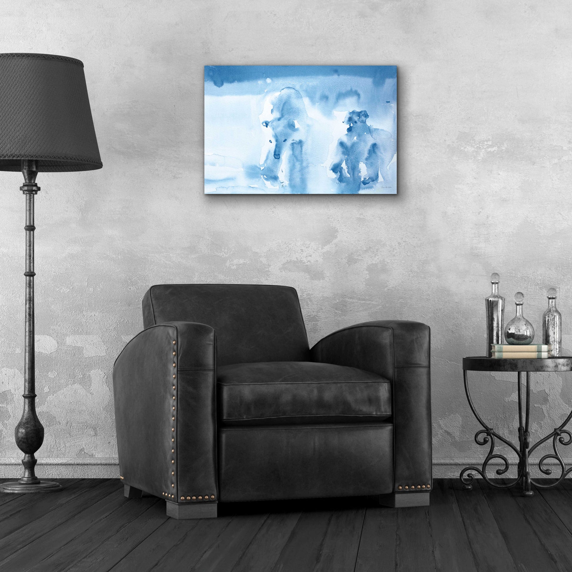 Epic Art 'Ice Bears' by Aimee Del Valle, Acrylic Glass Wall Art,24x16