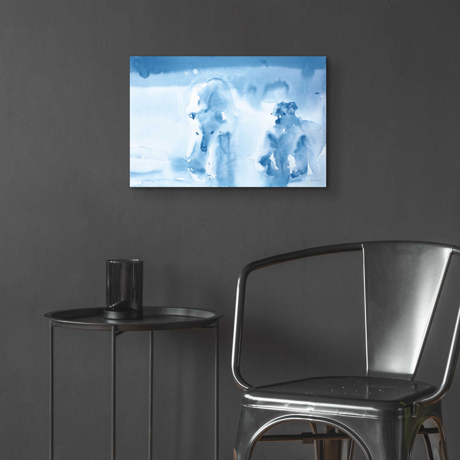 Epic Art 'Ice Bears' by Aimee Del Valle, Acrylic Glass Wall Art,24x16