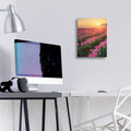 Skagit Valley Tulips II by Alan Majchrowicz - 12x16 acrylic wall art in a room
