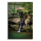 Upper Falls Old Mans Cave by Alan Majchrowicz acrylic glass wall art