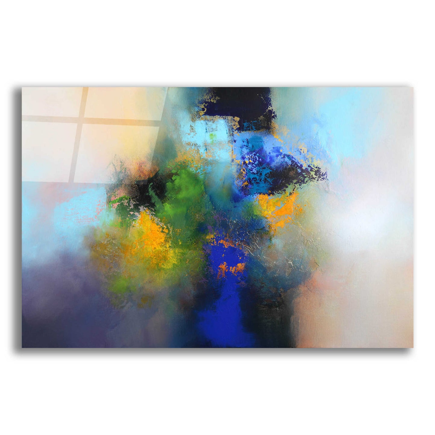 Epic Art 'Rain Garden' by Eelco Maan, Acrylic Glass Wall Art,24x16