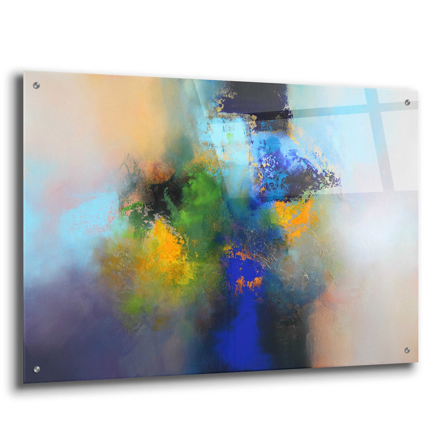 Epic Art 'Rain Garden' by Eelco Maan, Acrylic Glass Wall Art,36x24