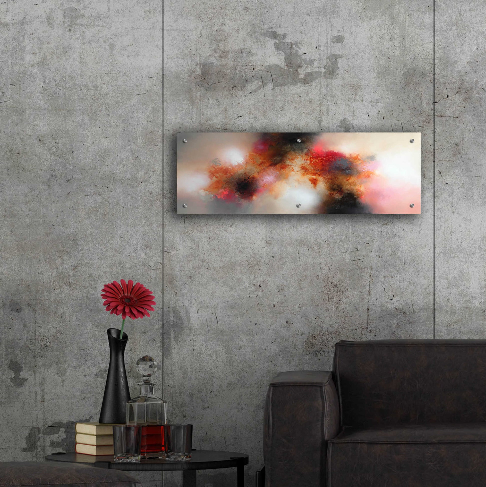 Epic Art 'Journey In The Fall' by Eelco Maan, Acrylic Glass Wall Art,36x12