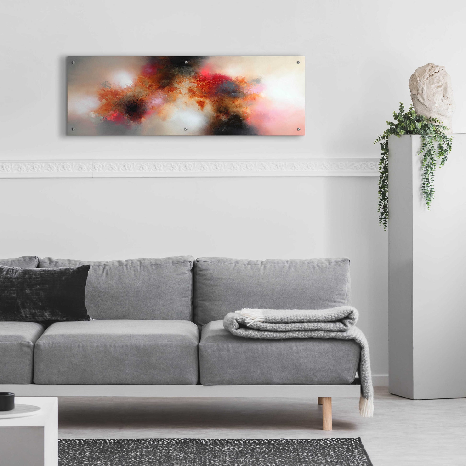 Epic Art 'Journey In The Fall' by Eelco Maan, Acrylic Glass Wall Art,48x16